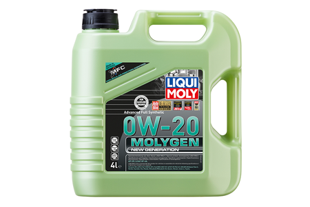 Molygen New Generation 0W-20 (Fully Synthetic + MFC)