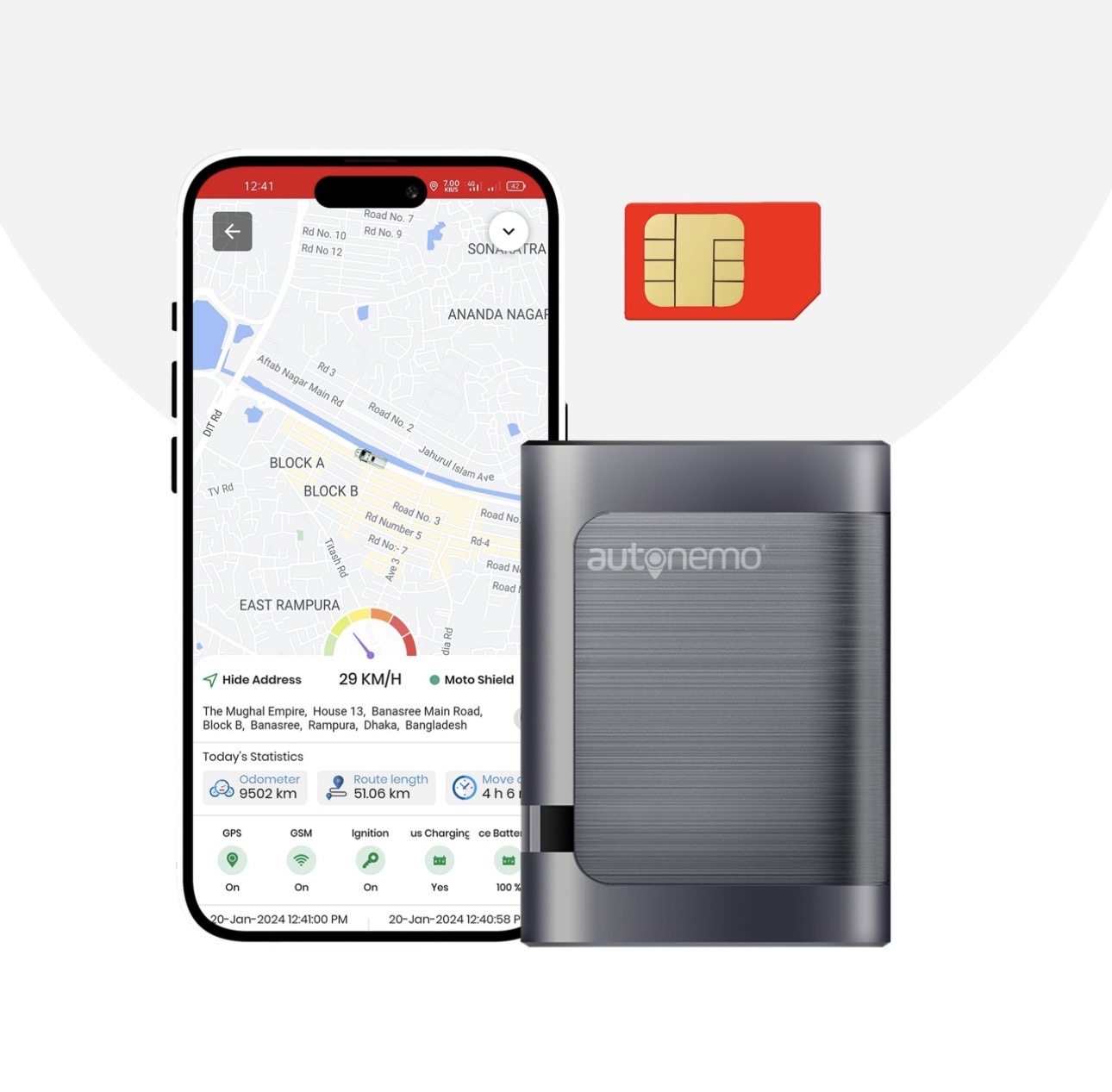 Wireless Personal Vehicle Asset GPS Tracker