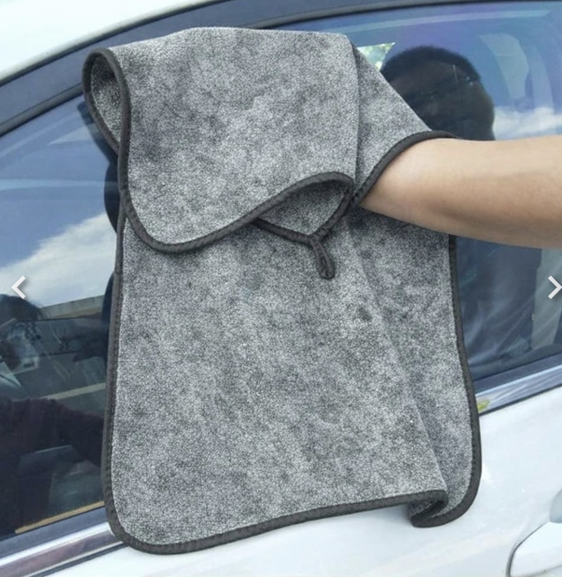 Heavy Absorbent Microfiber Car Drying Towel 60×40cm | Scratch Free , High Absorbency Premium Quality Towel